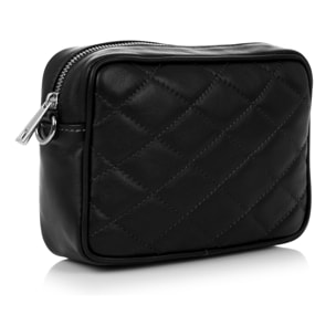 Cleopatra Borsa a spalla Donna. Pelle autentica Sauvage Trapuntata.