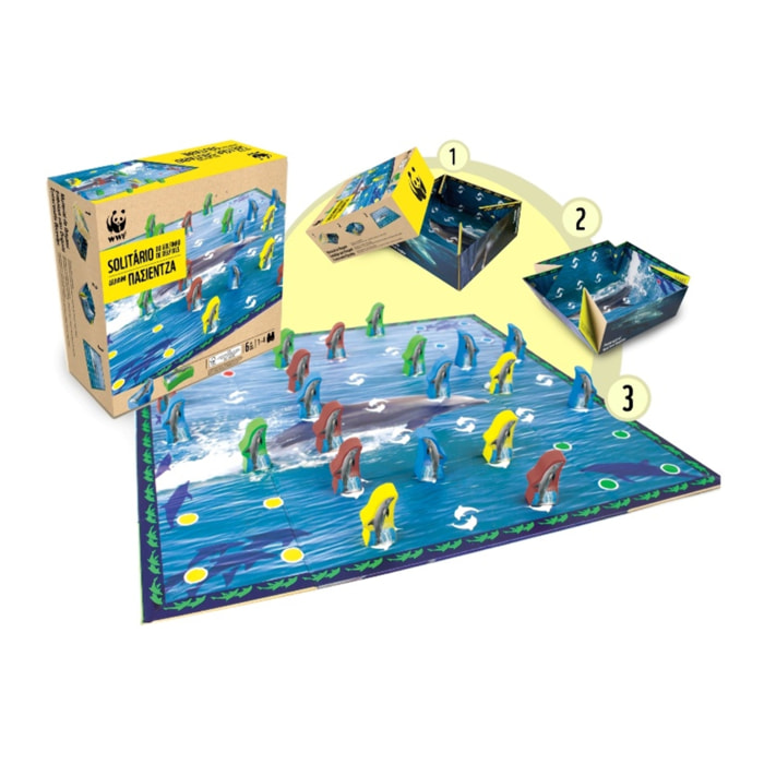 WWF SOLITARIO DE DELFINES