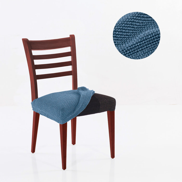 Funda Super Elástica para ASIENTO de SILLA pack2 unidades modelo HELENA