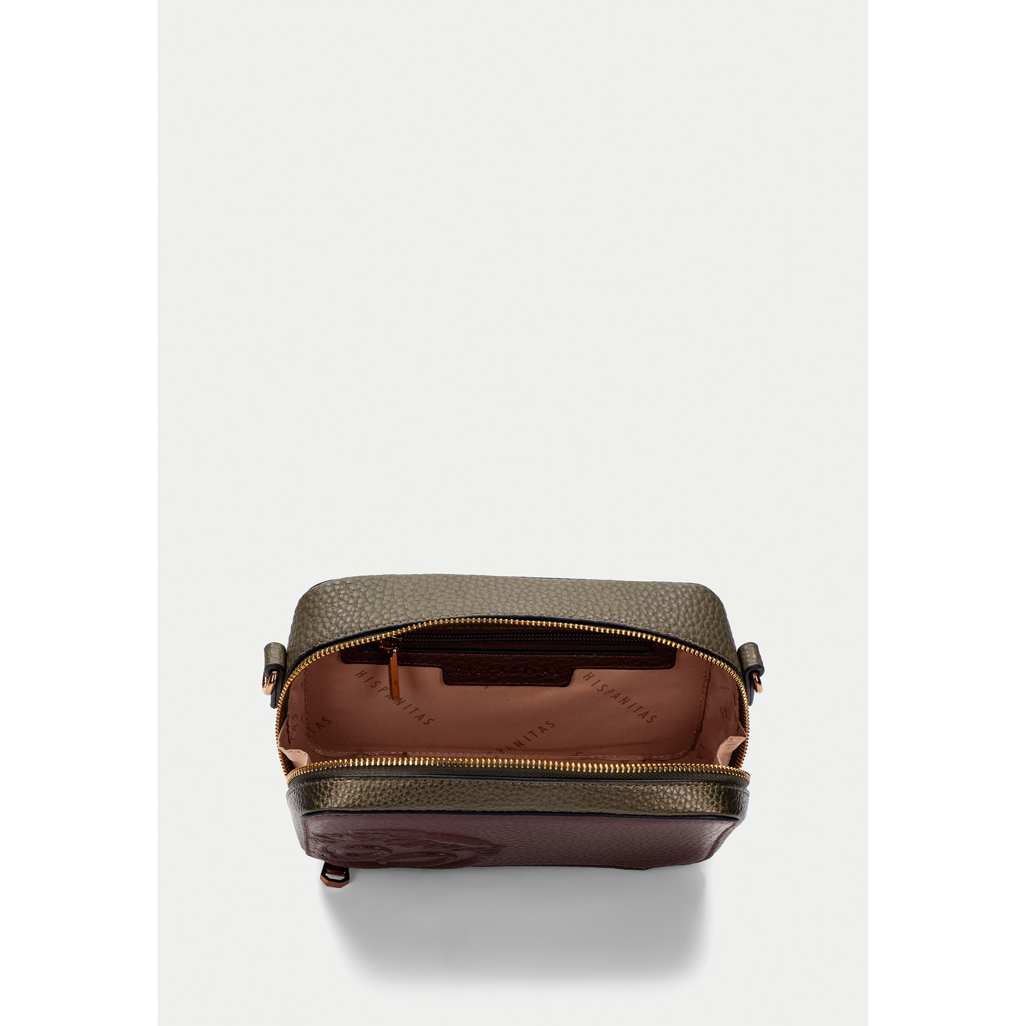 Bandolera  Avellana militar 20cm x 12cm x 7cm