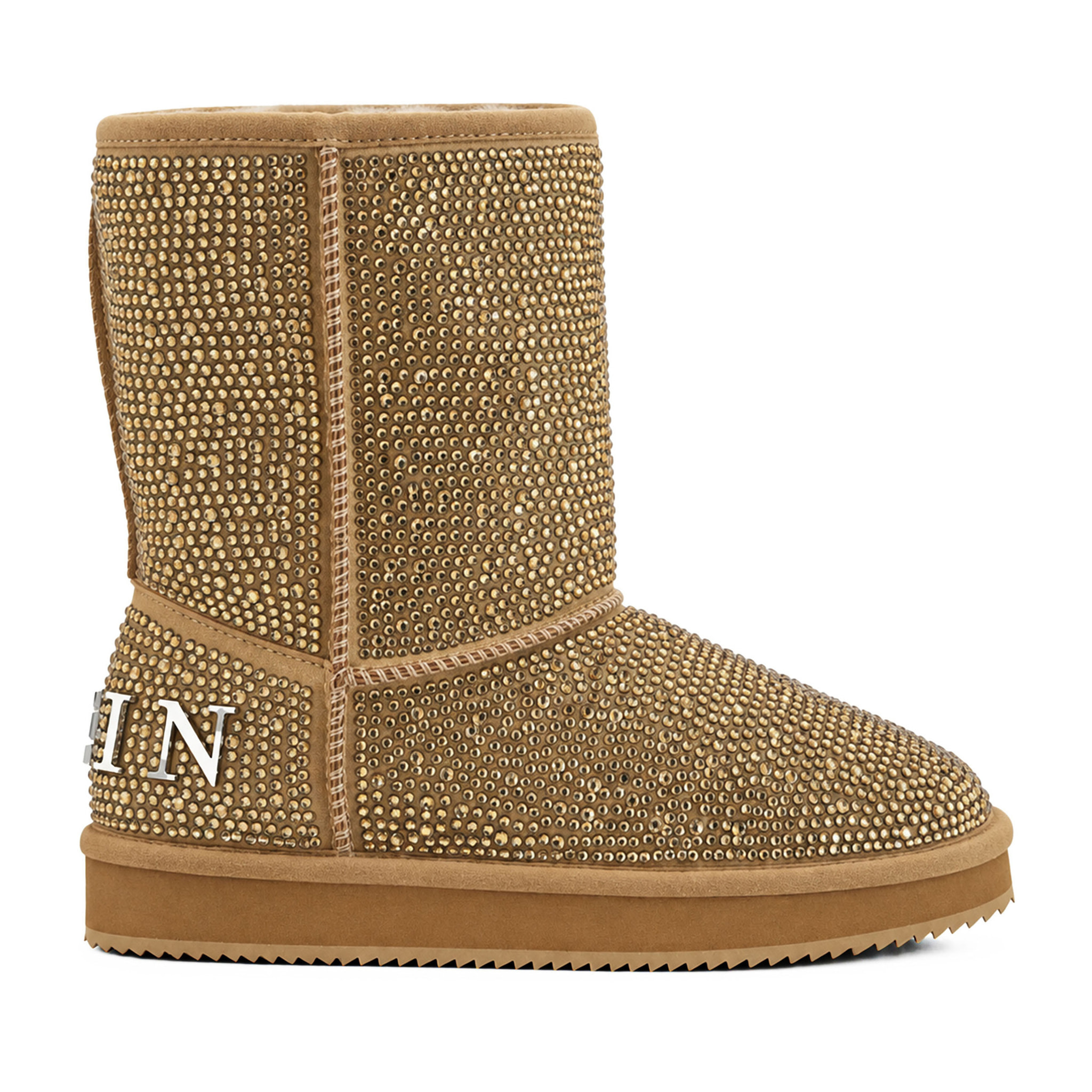 PHILIPP PLEIN Botas planas de media caña