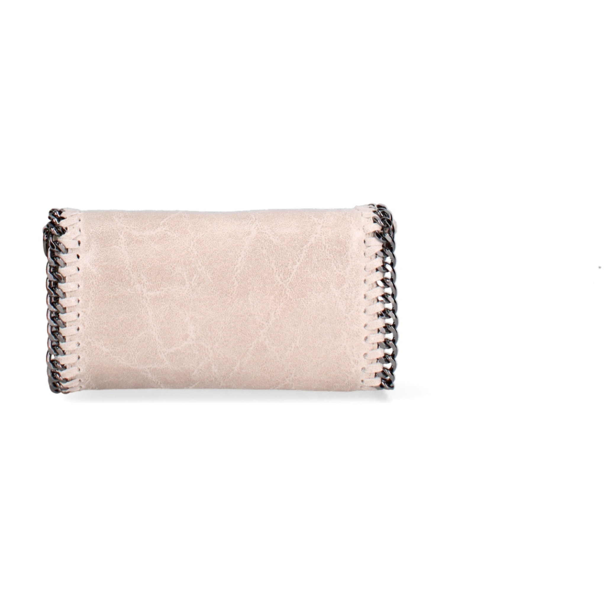 Borsa a tracolla da donna Made in Italy - Eolian Nova - Pelle scamosciata stampata - 22.0 x 13.0 x 4.0 cm