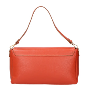 Borsa a spalla da donna - Modello Walda - Vera pelle - 34.0 x 17.5 x 10.0 cm