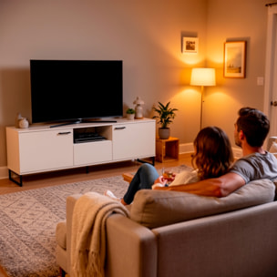 Mobile Porta TV Con 2 Ante A Ribalta 1 Cassetto E Vano a Giorno Design Moderno Piedini Slanciati Stile Nordico Industriale 179 x 60 x 40 Cm Cashmere