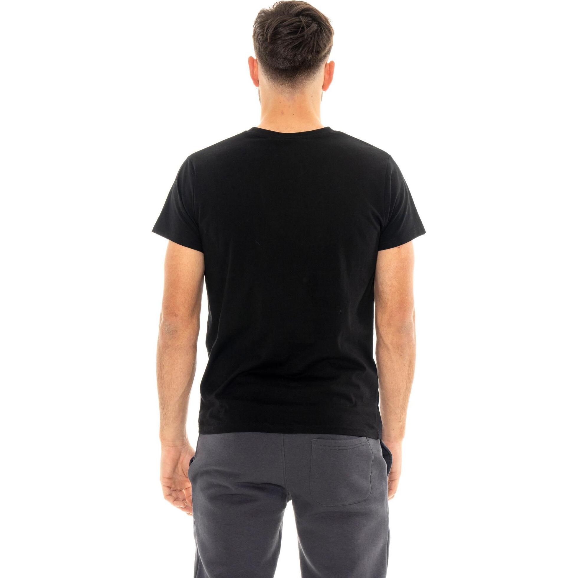 Camiseta de algodón de manga corta para hombre con estampado Leone 1947 Graphics