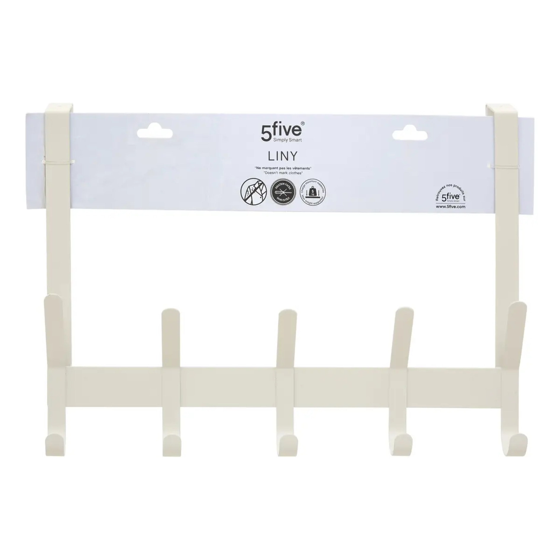 Patère Liny 10 accroches L40cm