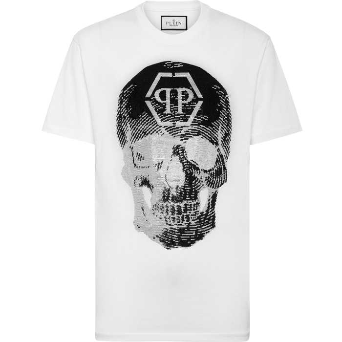 PHILIPP PLEIN T-Shirt Round Neck SKULL