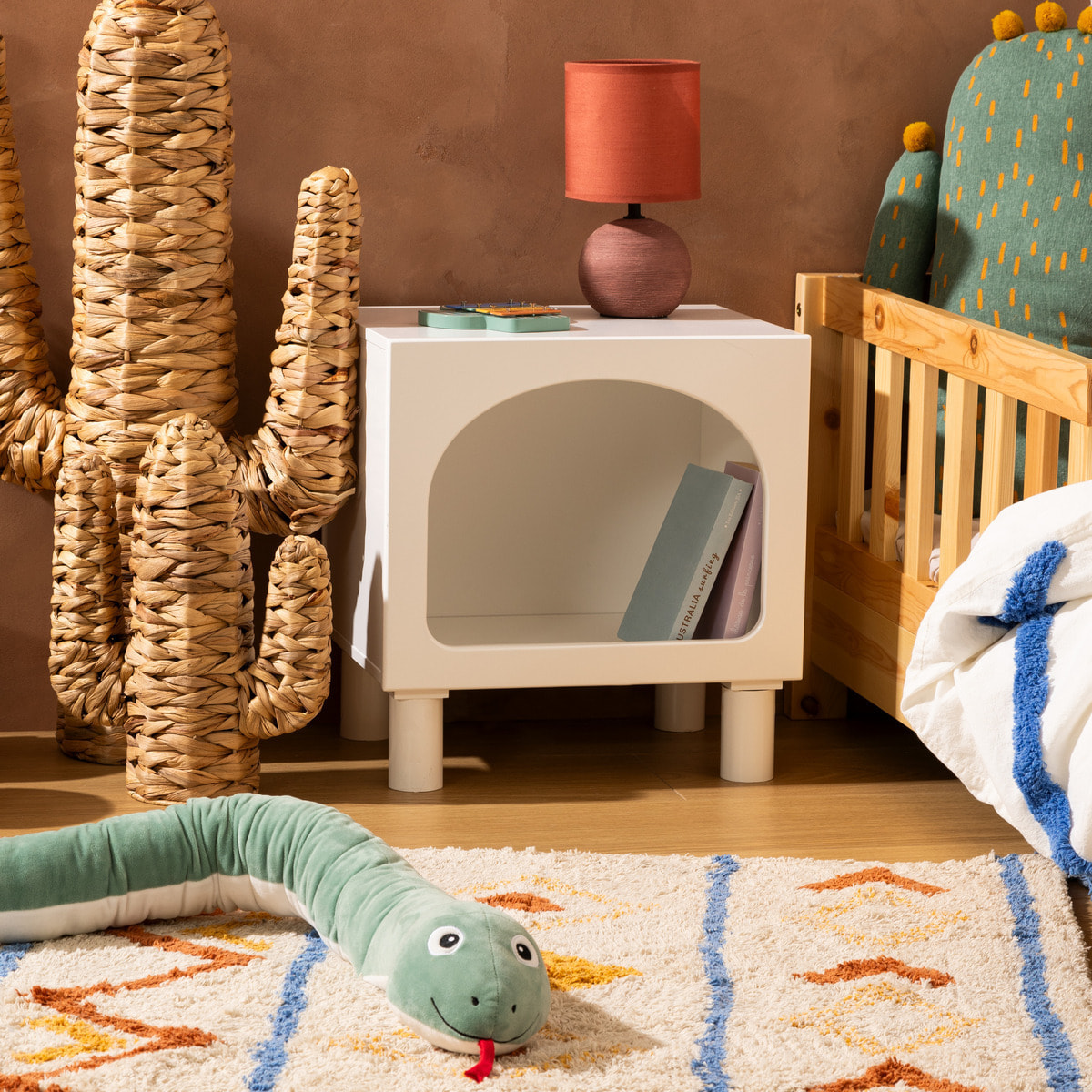 Cactus déco Hacienda H.35cm jacinthe