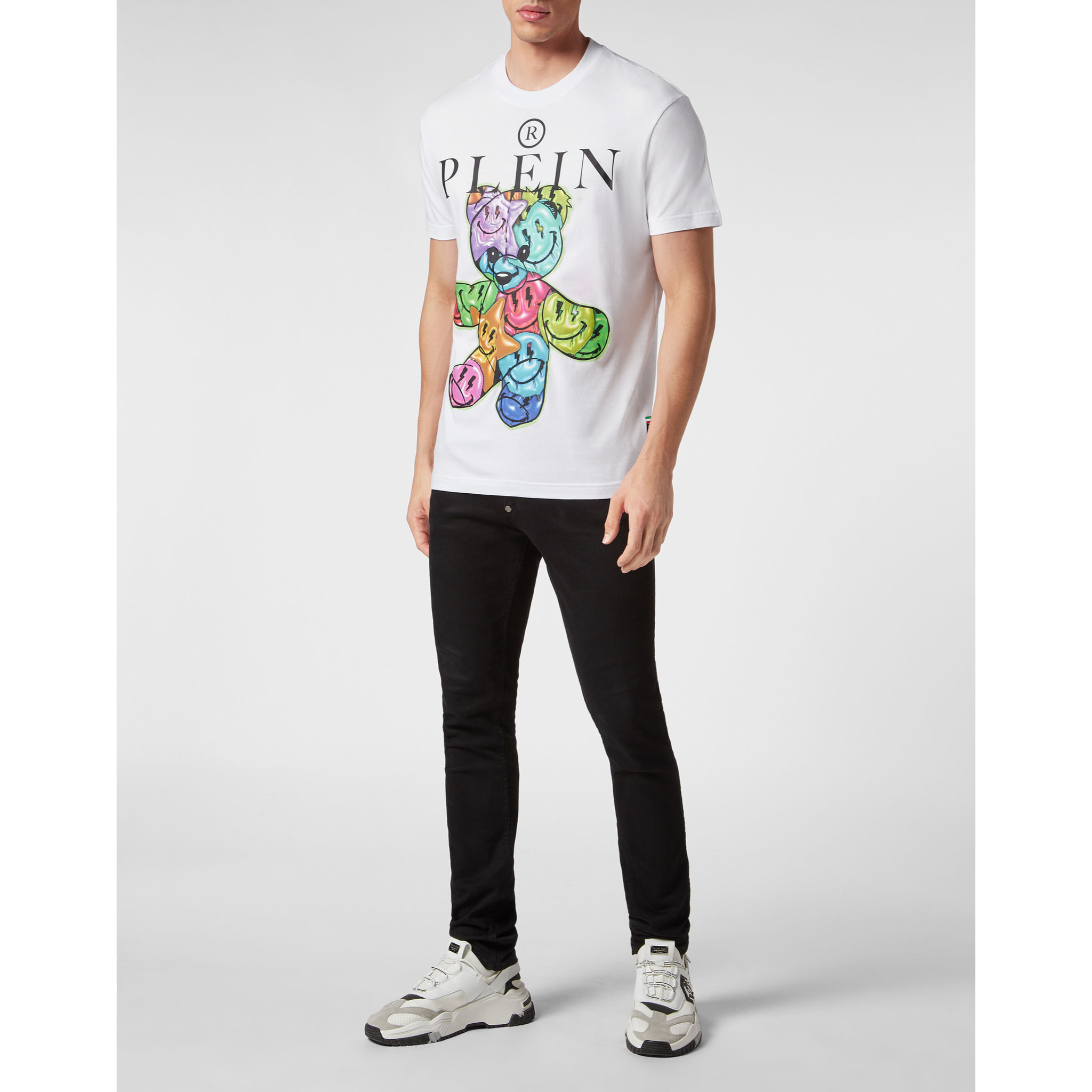 PHILIPP PLEIN Camiseta Cuello Redondo SMILE