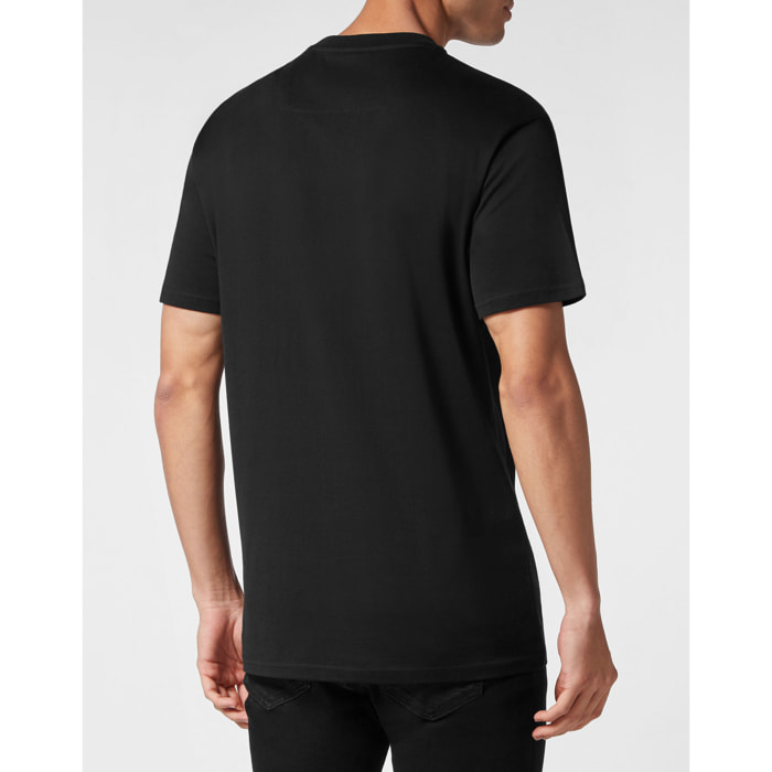 PHILIPP PLEIN Camiseta de cuello redondo y manga corta SKULL