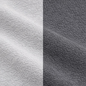 Lit Capucine avec tête de lit en tissu feutrine gris