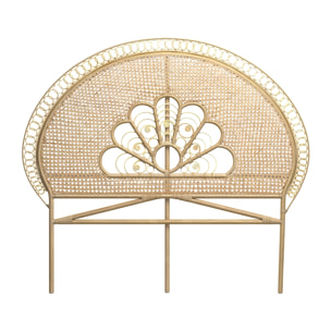 Tête de lit 140 cm en rotin naturel - Gabriella
