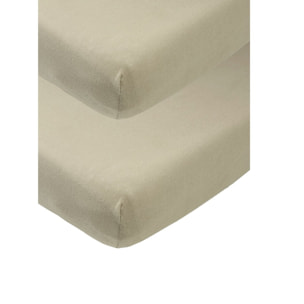 Sabana Bajera Ajust. Cuna 60 Pack 2 Me-Uni