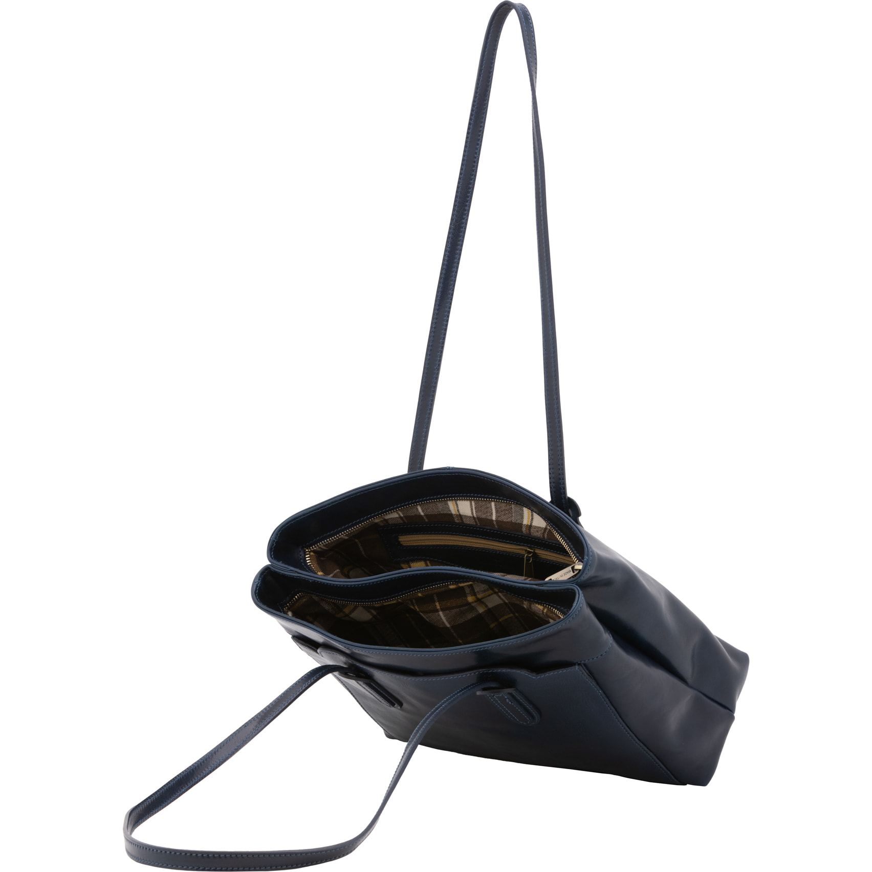 Borsa a spalla  da donna In Vera pelle Made in Italy 35x26x12 cm