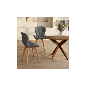 Chaises Gladys - Gris