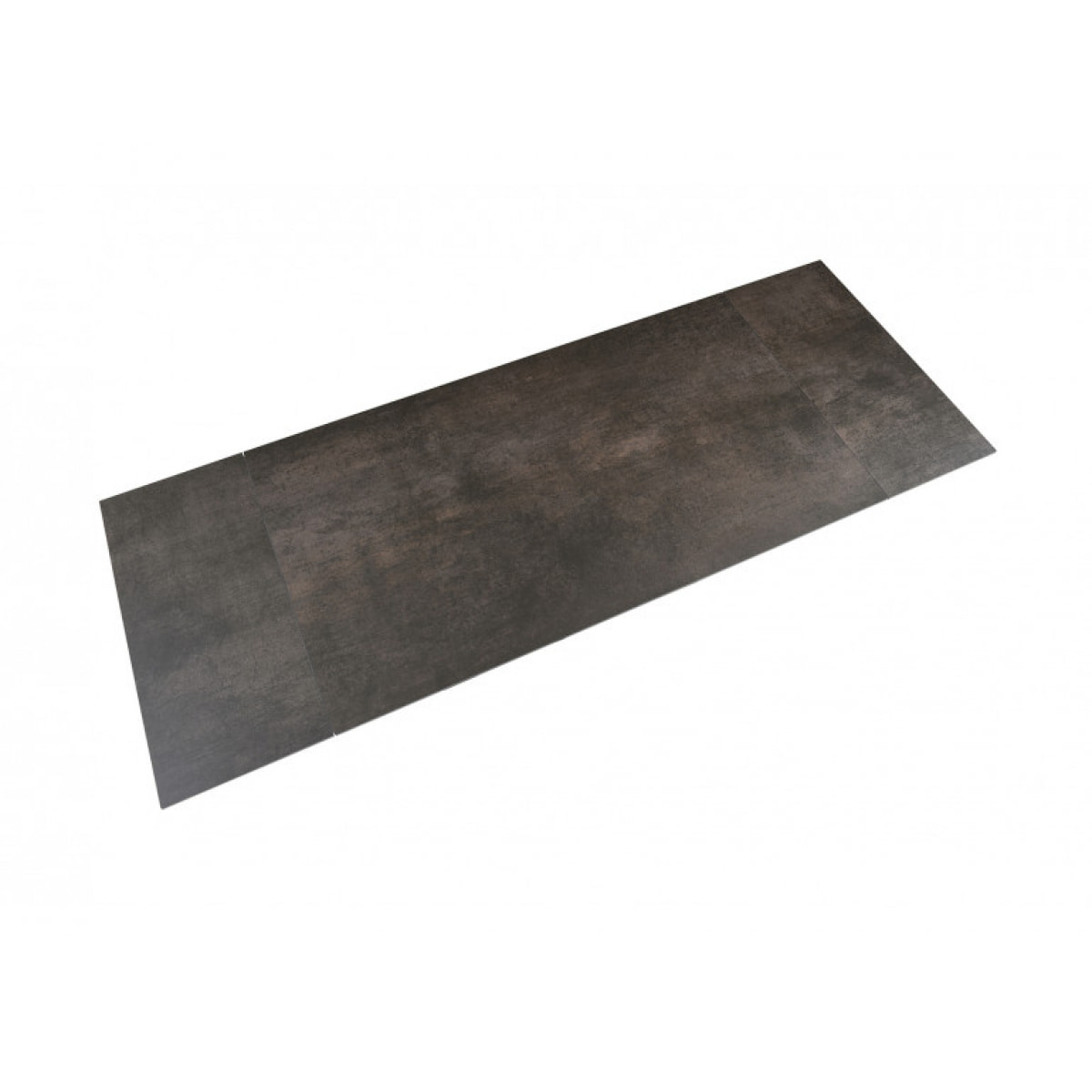 Table extensible en céramique finition iron L160/240cm - 9 piètements - UNIK