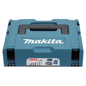 Coffret ensemble d'accessoires MAKITA 66 pièces en coffret MAK-PAC - B-43044