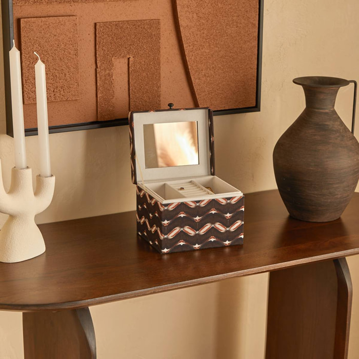 Boîte à bijoux Wonja noir 18x13cm