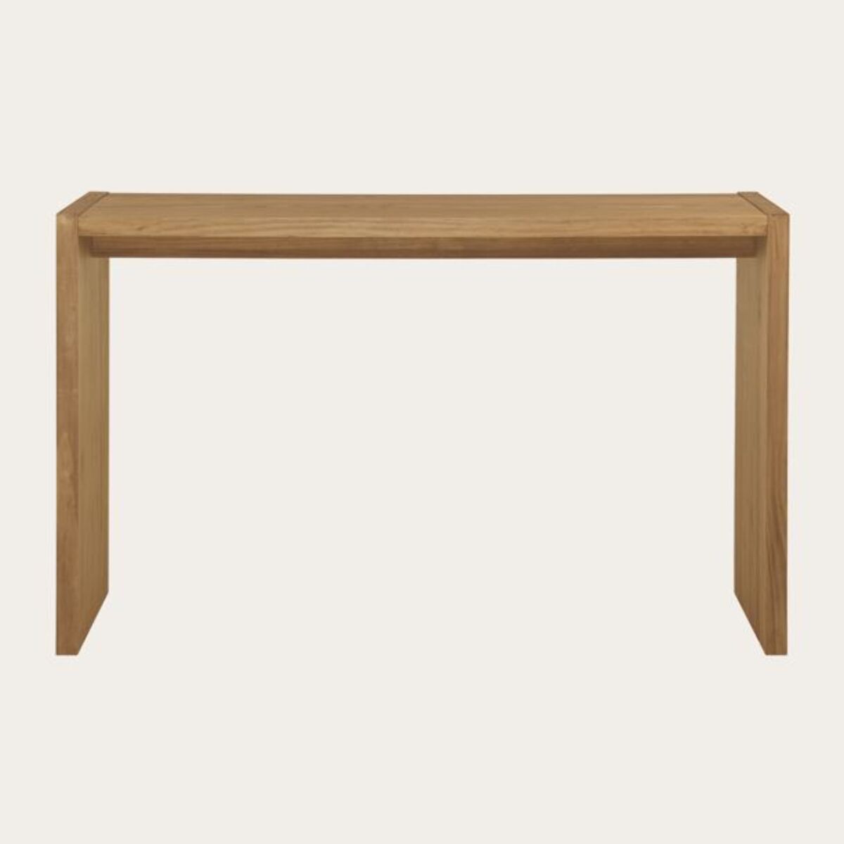 Bureau Bitam -bois massif d'araucaria-couleur lixa 120 x 75 x 35 cm