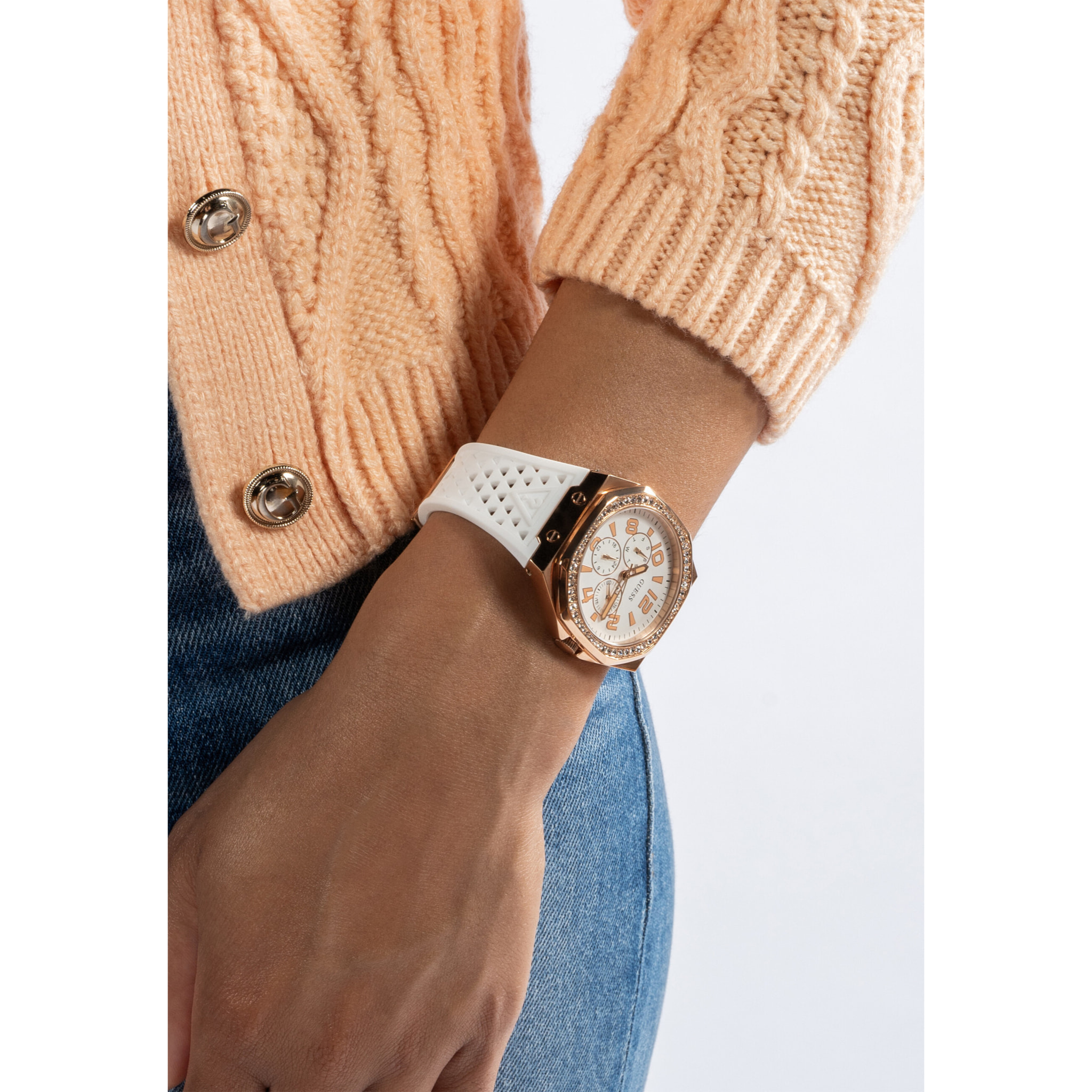 Guess Reloj Analógico De Cuarzo Zest