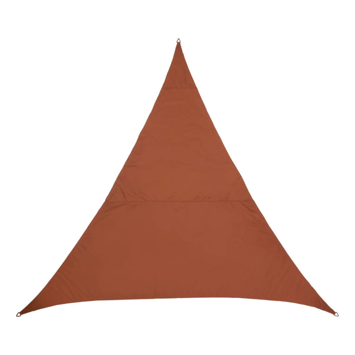 Voile d'ombrage Elyora 4x4x4m acajou