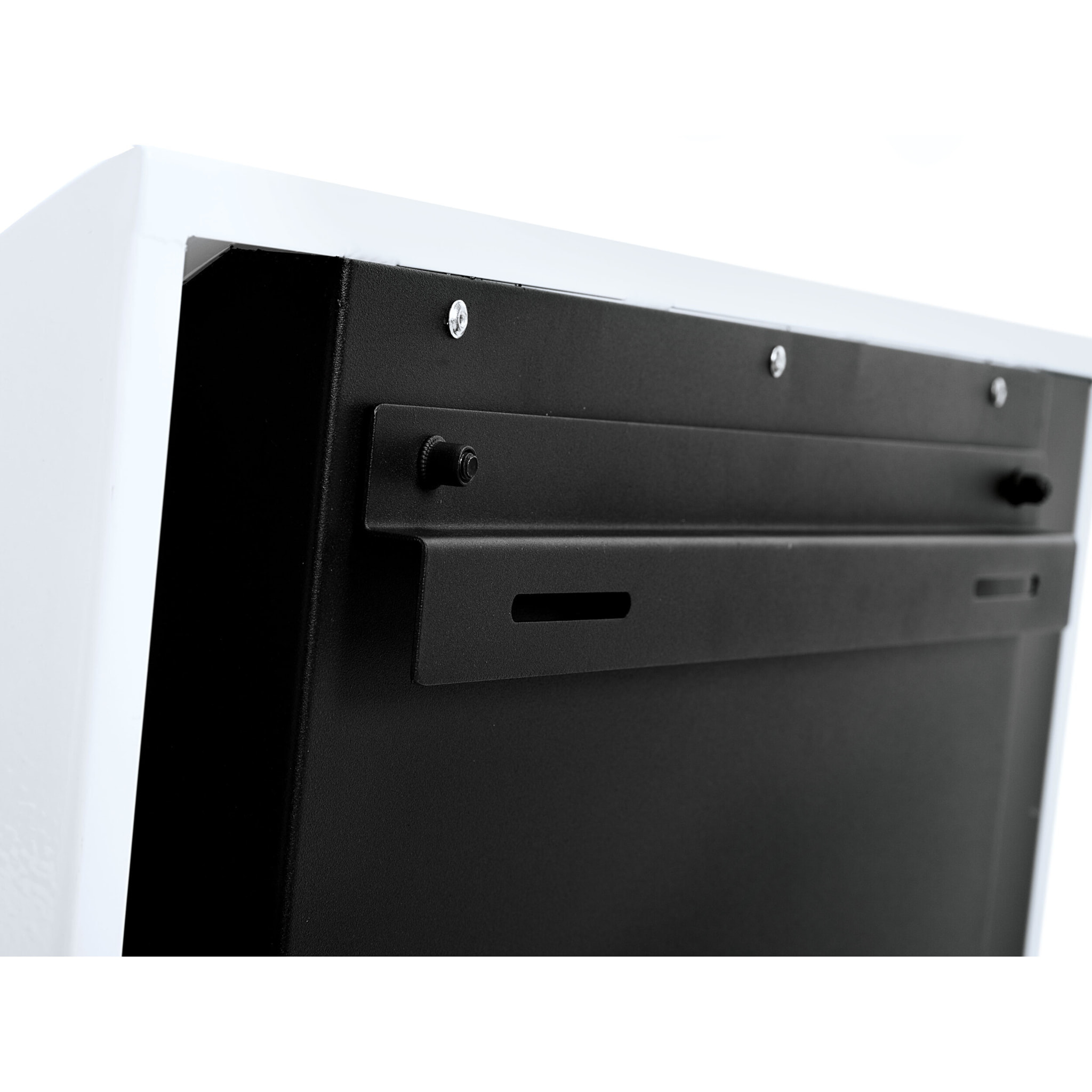 Chimenea de Etanol mural con panel frontal curvado INOX-CLASIC W PURLINE 1500 W