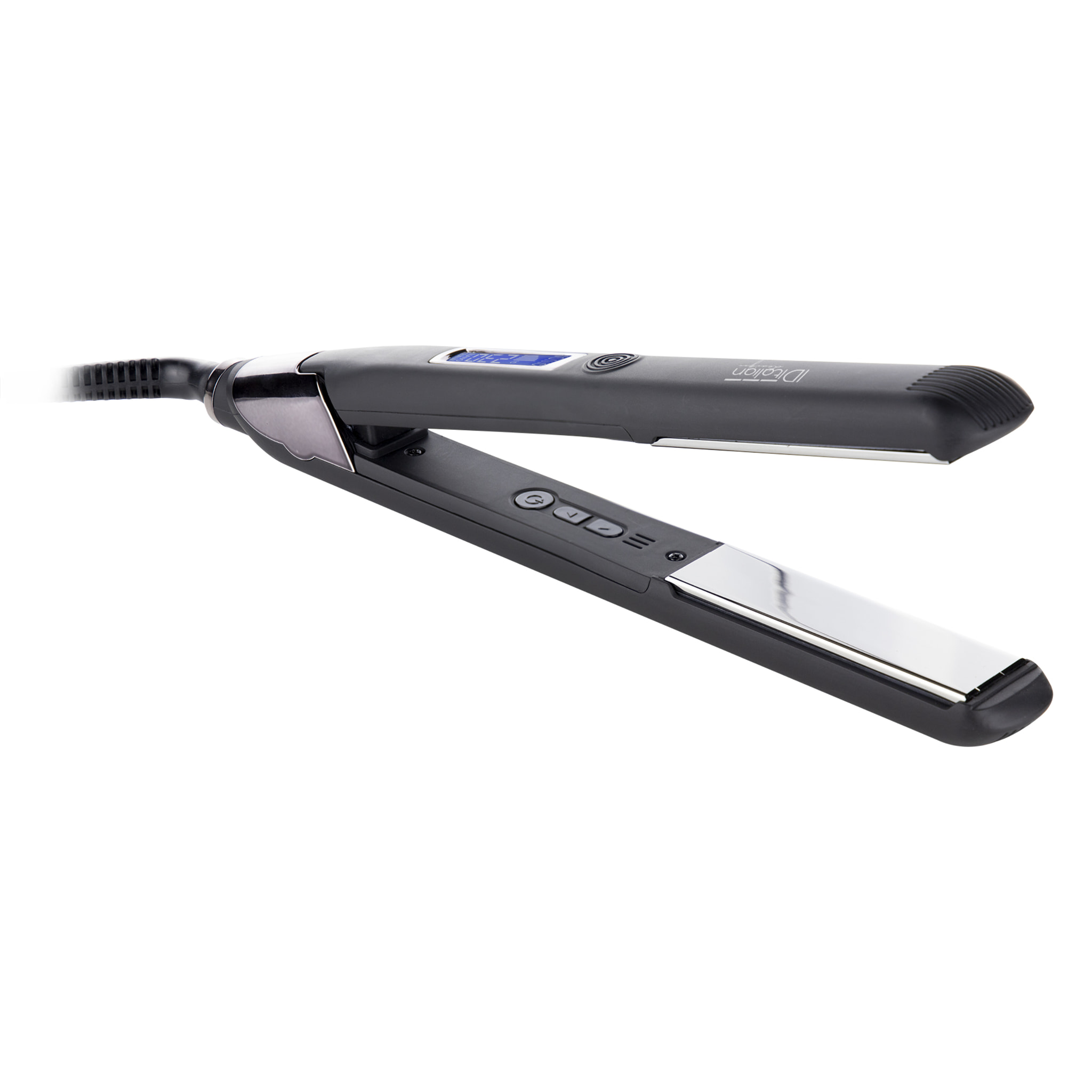 Piastra Platinum Keratiner Id - Nero E Placca A Specchio Color Argento - 38W