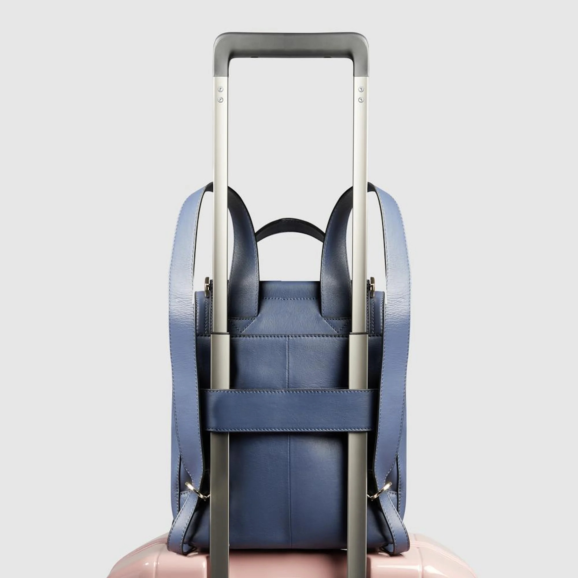 Piquadro Zainetto porta iPad®mini in pelle schermato con protezione RFID