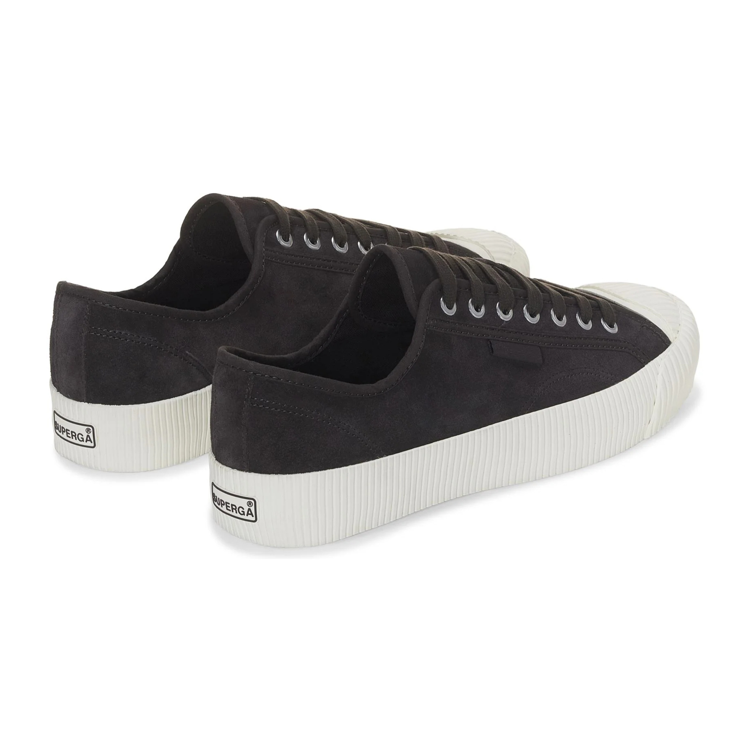 Sneakers Superga Uomo Donna Nero 2482 SUEDE