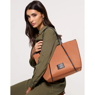 Bolso Shopper Marrón - Tais