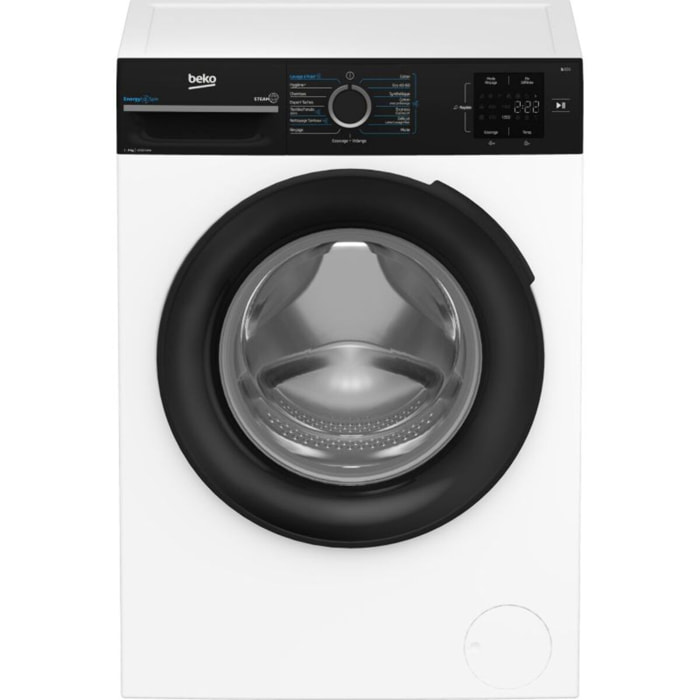 Lave linge hublot BEKO BM3WFU390411 Energy Spin