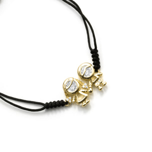 Pulsera Children acabado oro amarillo 18k