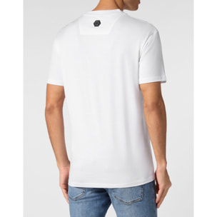 PHILIPP PLEIN Camiseta de cuello redondo y manga corta HEXAGON