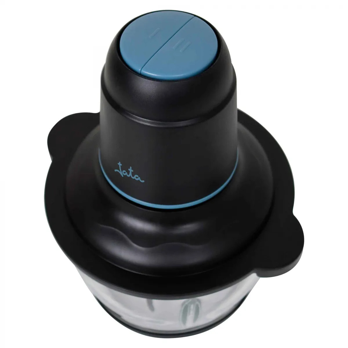 Picadora eléctrica JATA JEPC1250 con 4 cuchillas para picar alimentos o hielo. Capacidad: 1,5 litros