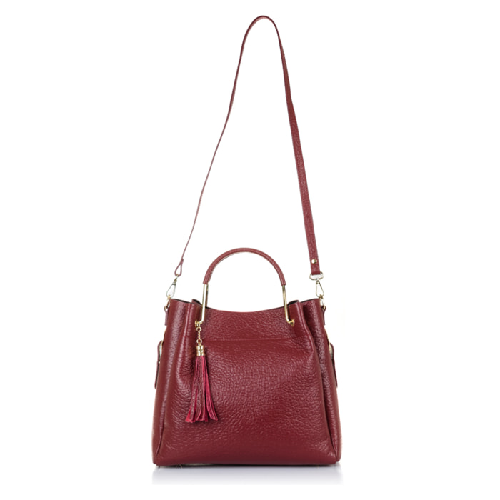 Vivalda Borsa tote Donna.Pelle autentica Dollaro