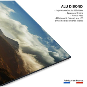 Tableau la rhune au pays basque Tableau alu Dibond