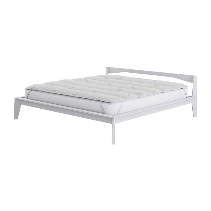 TOPPER SILVER TRAPUNTATO CON ELASTICI