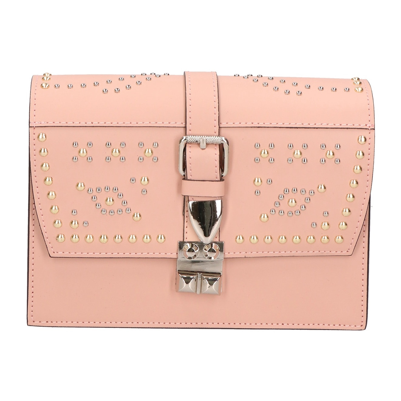 Borsa a tracolla donna - Modello Elyse - Vera pelle - 24.0 x 17.0 x 7.0 cm