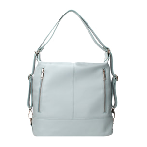 Borsa a spalla convertibile Anjelica - Vera pelle - 33.0 x 31.0 x 12.0 cm