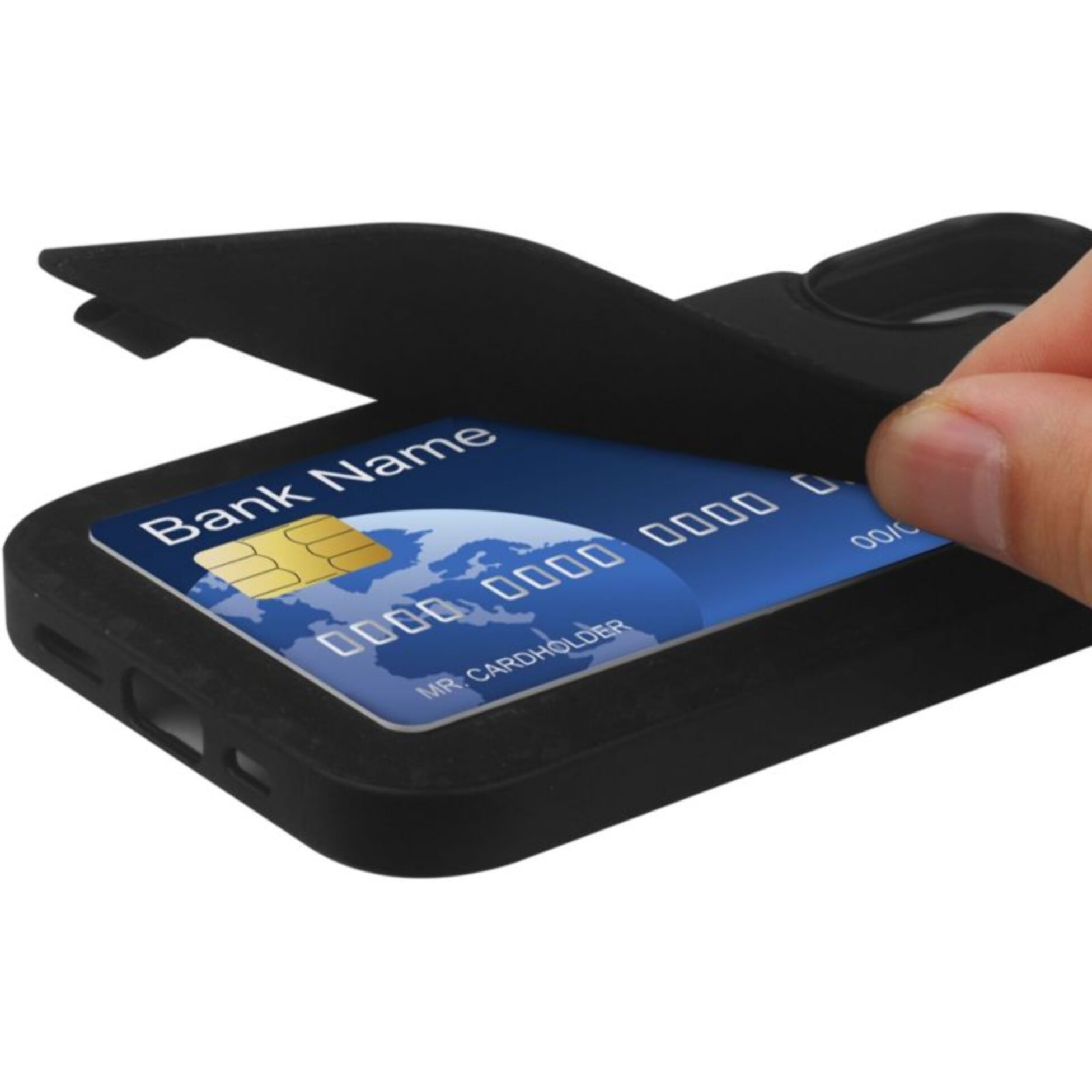 Coque ADEQWAT iPhone 16 Plus 3 en 1 - Noir