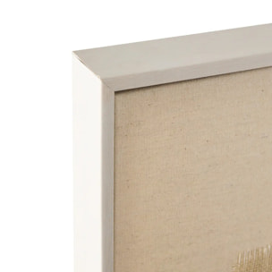 Toile 3D Celio 100x120cm beige lin