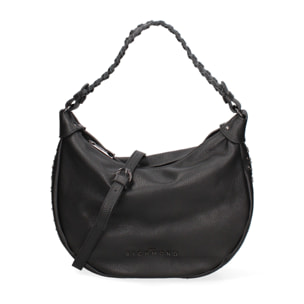 Borsa a spalla da donna Made in Italy - Valenza Pro - Vera pelle - 30.0 x 23.0 x 8.5 cm