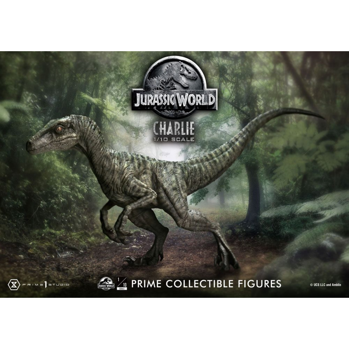 Jurassic World: Fallen Kingdom Prime Collectibles Statua 1/10 Charlie 17 Cm Prime 1 Studio