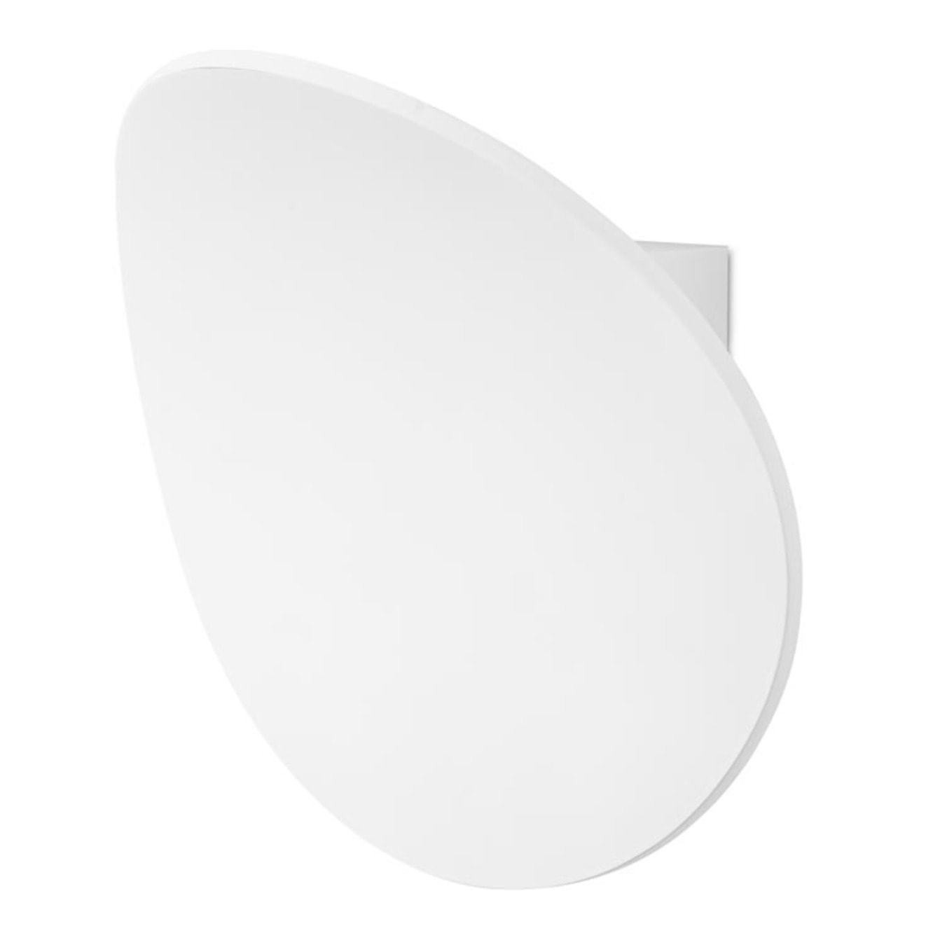 LEDS·C4 Neu Oval apliqiue interior empotrtable de pared con luz blanca calida 2700k en color blanco