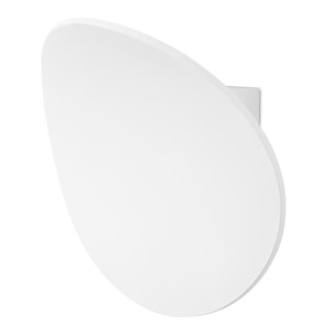 LEDS·C4 Neu Oval apliqiue interior empotrtable de pared con luz blanca calida 2700k en color blanco