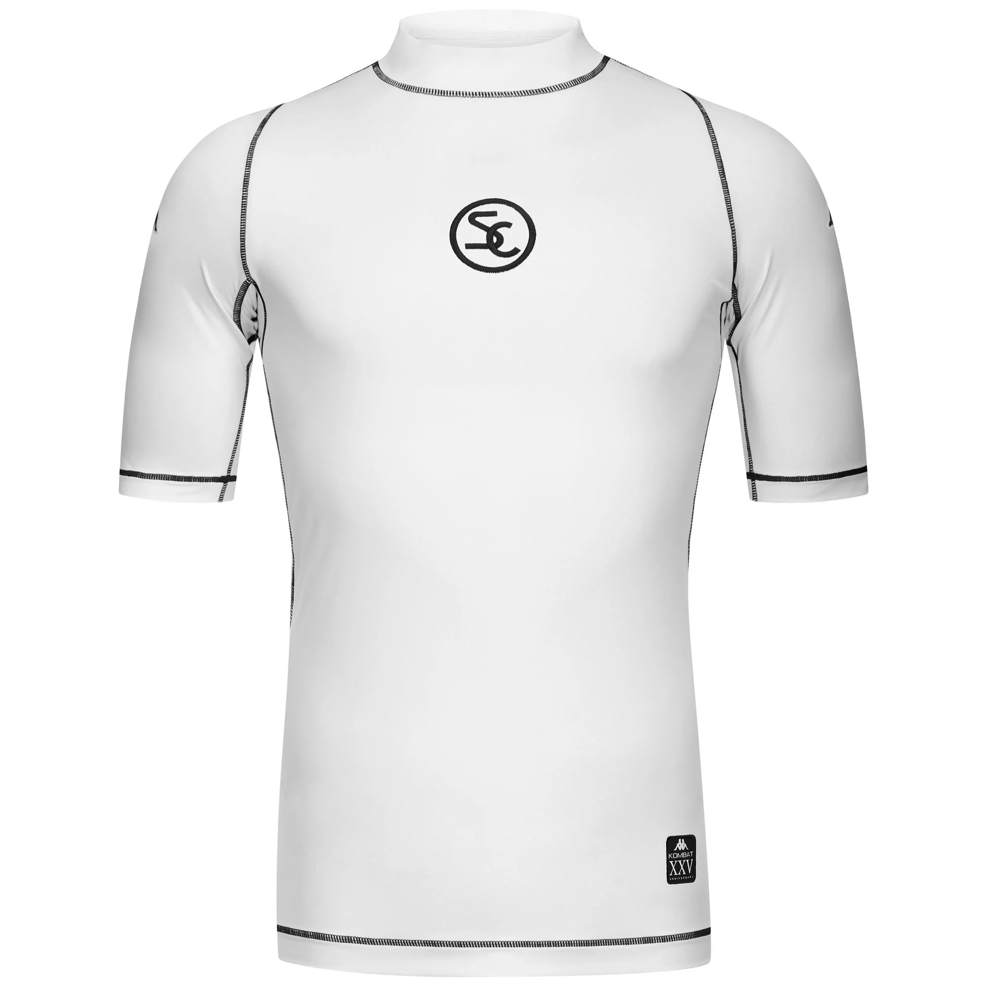 Kappa - Camisetas de juego Hombre Blanco - Kombat Xxv Spezia