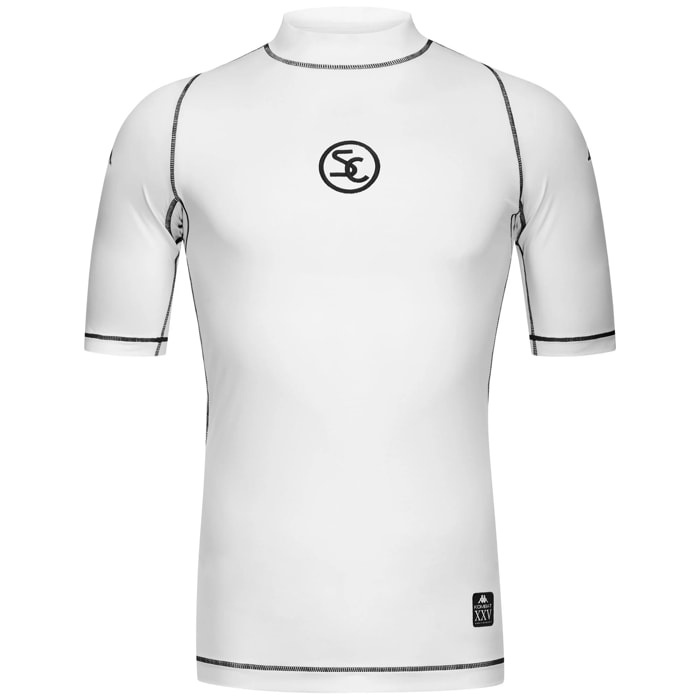 Kappa - Camisetas de juego Hombre Blanco - Kombat Xxv Spezia