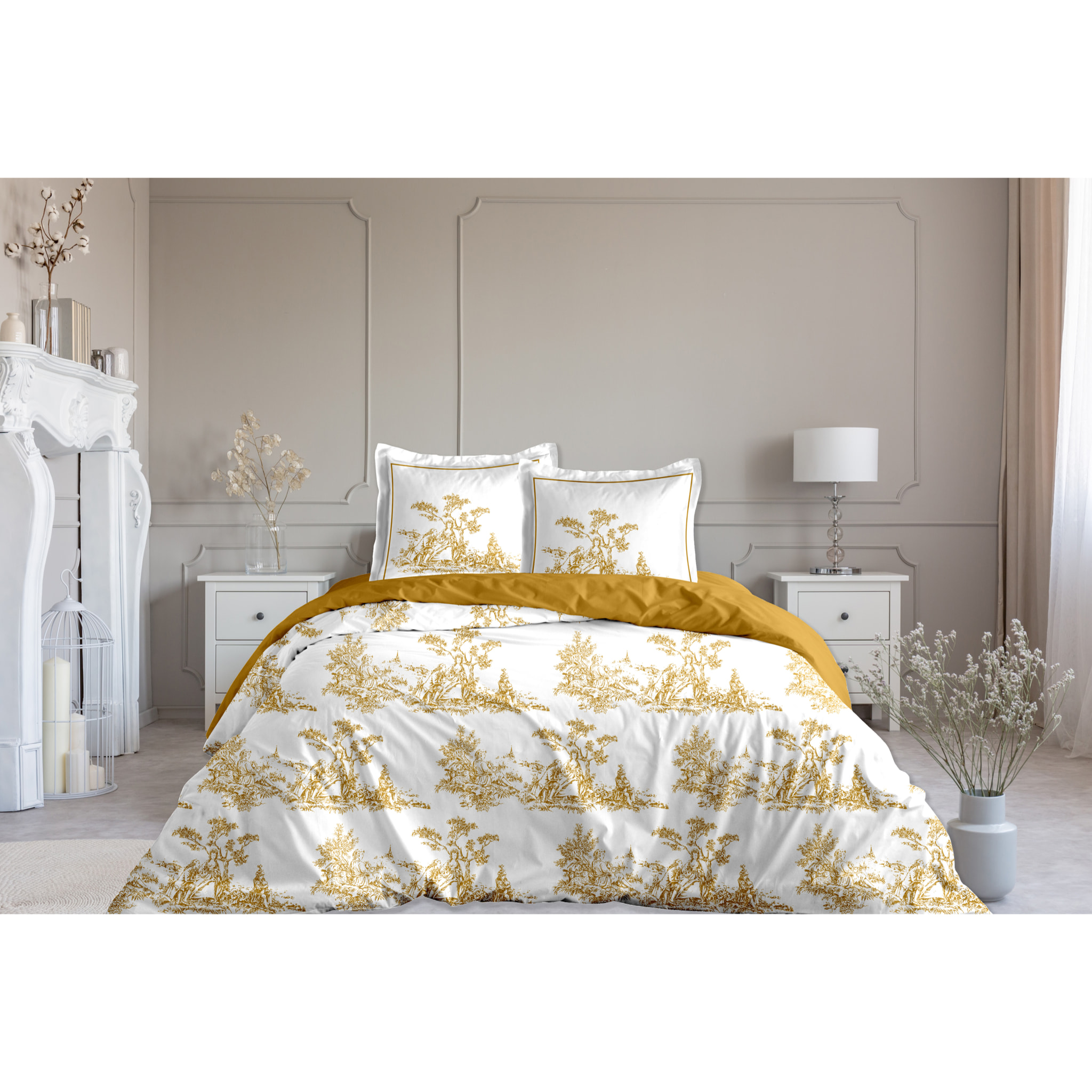 Parure Jour de séduction - 100% Coton 57 fils - Certifié Oeko-tex