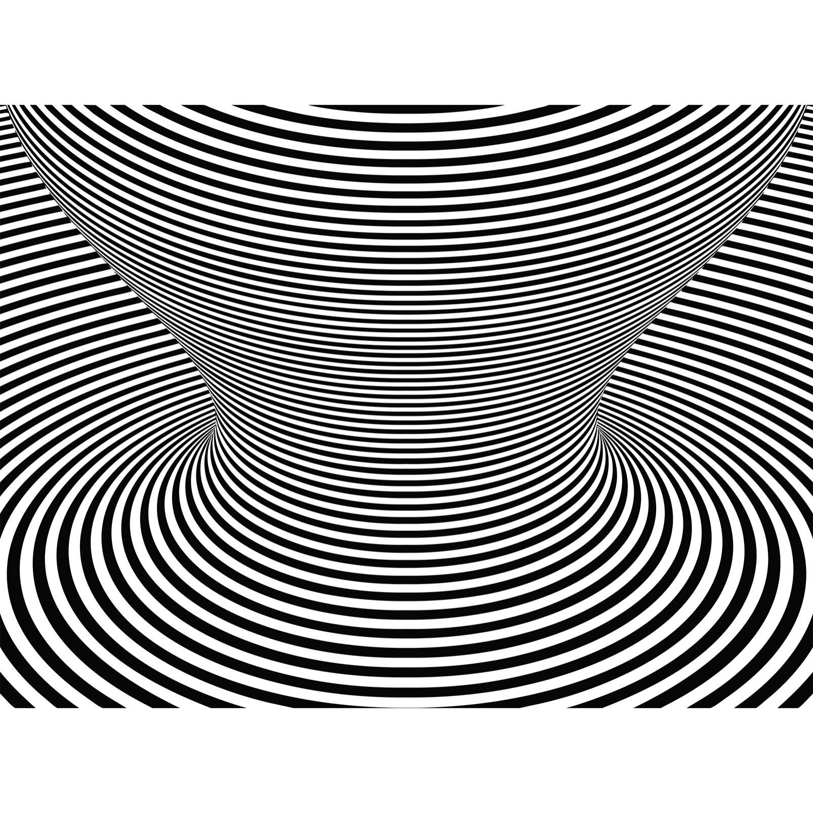 Papier peint optique 3d Intissé