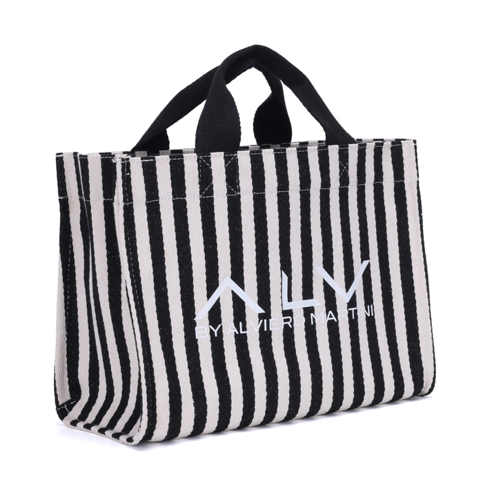 Borsa Shopper  da donna Textile Prodotto Vegano 32x24x14 cm